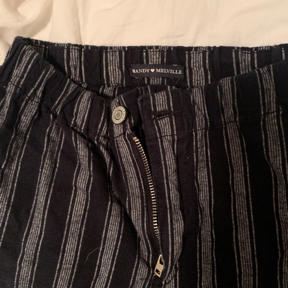 pinstripe pants brandy melville